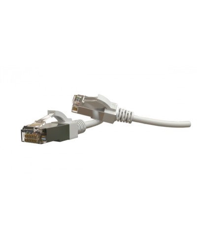 Патч-корд S/FTP Hyperline (PC-LPT-SFTP-RJ45-RJ45-C6-1.5M-LSZH-WH) в Северске Патчкорды (медные) Pintop.ru