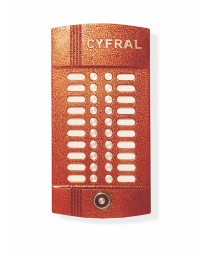 Блок вызова на 20 абонентов Цифрал M-20M/TVС в Северске Вызывные аудиопанели малоабонентные Pintop.ru