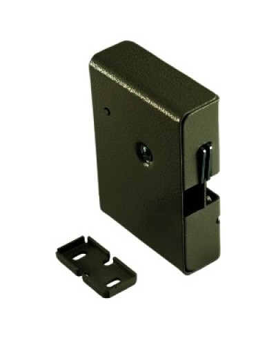 Замок электромеханический с толкателем и датчиком положения двери Promix-SM308.10.1 (черный) в Северске Электромеханические замки Pintop.ru