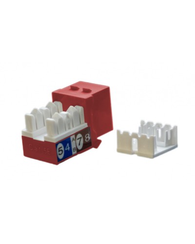 Вставка Hyperline (KJ9-8P8C-C5e-90-RD) в Северске Коннекторы Pintop.ru