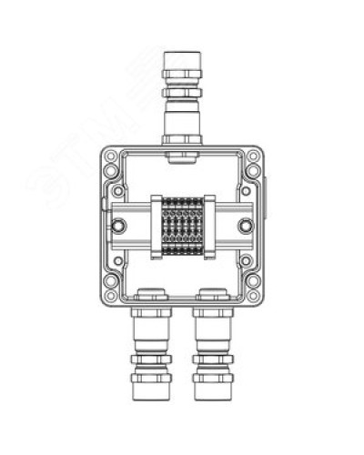 TBE-A-12-(6xCBC.2)-2xKA2MHK(A)-1xKA2MHK(C)1Ex e IIC Т5 Gb / Ex tb IIIC T95°C Db IP66 DKC (1201.121.22.121B) в Северске Комутационные взрывозащищенные коробки Pintop.ru