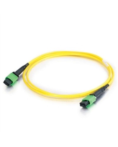 Патч-корд волоконно-оптический Hyperline FHD-MC3-9-MPOM12/AS-MPOM12/AS-A-5M-LSZH-YL в Северске Патч-корды и пигтейлы Pintop.ru