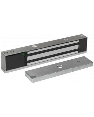 Smartec ST-EL263DLW-SS - Электромагнитный замок, уличное исполнение, СИД, датчик положения двери, IP68, нержавеющая сталь, усилие 260-280 кг. в Северске Электромагнитные замки Pintop.ru