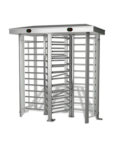 Турникет электромеханический сдвоенный полноростовой из нержавеющей стали Oxgard Praktika Т-10-Н Doublе Pass (ВЗР 2332-02) в Северске Турникеты Pintop.ru