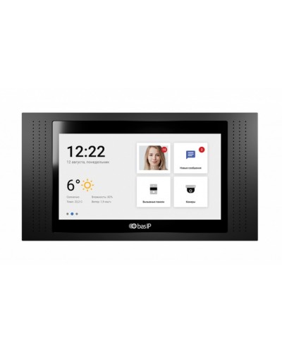IP-видеодомофон BAS-IP AT-07L BLACK в Северске Вызывные IP панели Pintop.ru