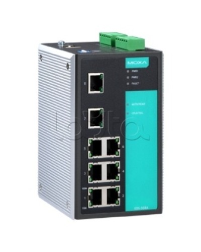 Коммутатор управляемый промышленный 8-портовый Moxa EDS-508A-T в Северске Коммутаторы Pintop.ru