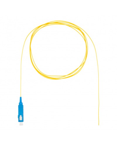 Шнур оптический монтажный (пигтейл), SC, OS2, нг(А)-HF, желтый, 1,5 м Datarex DR-225402 в Северске Пигтейлы Pintop.ru
