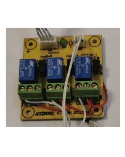 Универсальная релейная плата на 3 выхода AccordTec AT-RM01 в Северске Дополнительное оборудование для СКУД Pintop.ru