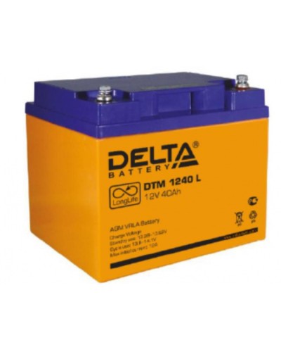 Аккумулятор свинцово-кислотный Delta DTM 1240 L в Северске Электротехническое оборудование Pintop.ru