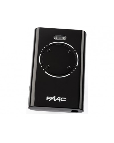Брелок-передатчик 4-канальный Faac 7870081 (черный) в Северске Устройства радиоуправления для шлагбаумов и автоматики Pintop.ru