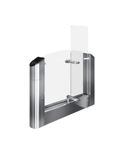 Модуль турникета крайний с высокими створками и картоприемником Oxgard Praktika T-04-SMTК-660 в Северске Турникеты Pintop.ru