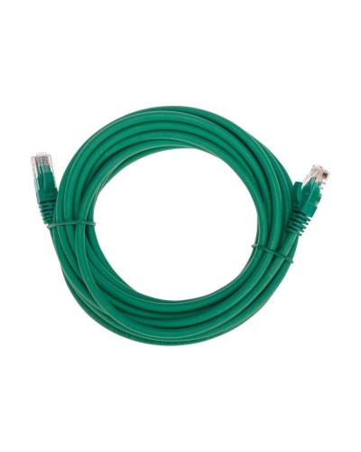 Патч-корд U/UTP, CAT 6, RJ45-RJ45, 26AWG, LSZH, зеленый, 5м REXANT 02-0296-5 в Северске Патчкорды (медные) Pintop.ru