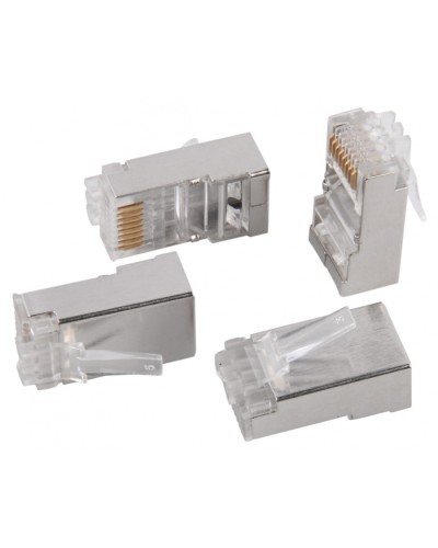 Разъём RJ-45 FTP для кабеля кат.5e IEK ITK CS3-1C5EF в Северске Коннекторы и разъемы Pintop.ru