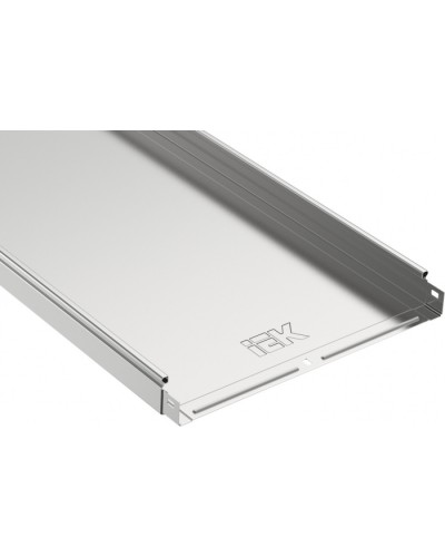 ESCA Лоток неперфорированный 50х400х3000-1,2 IEK (CLN10-050-400-120-3) в Северске Аксессуары для лотков Pintop.ru