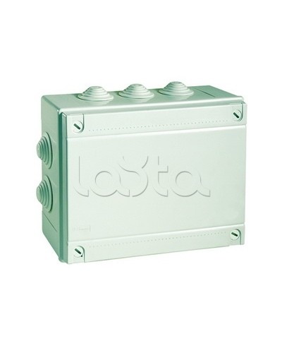 Коробка ответвительная с кабельными вводами 240х190х90 DKC (54201) в Северске Распределительные коробки Pintop.ru