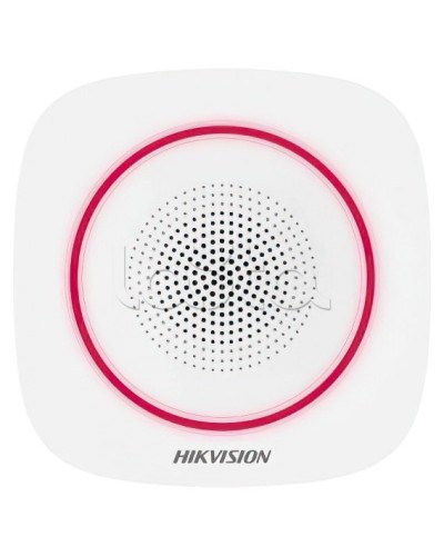 Беспроводной внутренний SIP-оповещатель Hikvision AX PRO DS-PS1-II-WE(RU) (Red Indicator) в Северске Оповещатели Pintop.ru