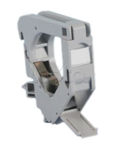 Крепление на DIN-рейку для модулей Keystone Jack Hyperline FP-IE-DIN-KJ-1-GY в Северске Коммутационные изделия Pintop.ru