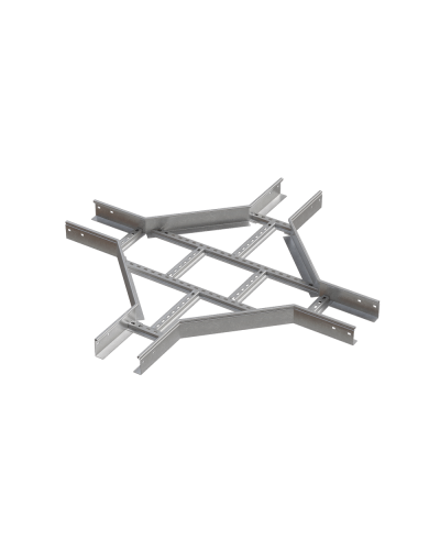 Х-разветвитель лестничный 80х100х1,5 мм INOX304 N КМ-Профиль (LXD80-100-1.5 INOX304 N) в Северске Аксессуары для лотков Pintop.ru