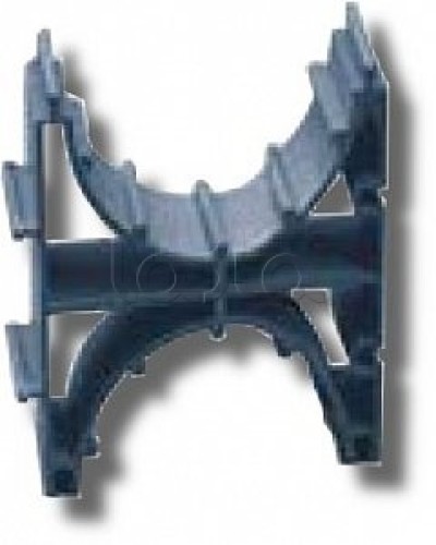 Держатель расстояния (кластер) для двустенных труб, д.110, одинарный DKC (025111) в Северске Держатели, клипсы, скобы Pintop.ru