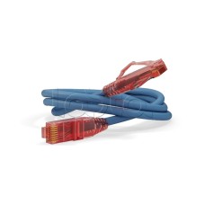 Патч-корд U/UTP Hyperline PC-LPM-UTP-RJ45-RJ45-C5e-0.3M-LSZH-BL