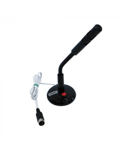 Микрофон диспетчера (разъем 5 вилка) Кристалл СДК-34.5(S/RS) в Северске Дополнительное оборудование для ОПС Pintop.ru