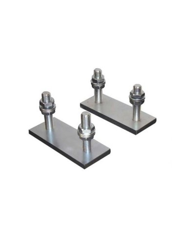 Подставка регулировочная с болтами, комплект для 1 тележки, универсальная для тележек S и M Came PLATE KIT C1 - в Северске Комплектующие для откатных ворот Pintop.ru