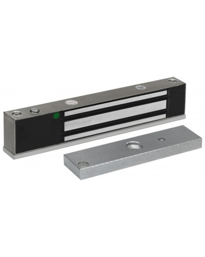 Smartec ST-EL143DLW-SS - Электромагнитный замок, уличное исполнение, СИД, датчик положения двери, IP68, нержавеющая сталь, усилие 140-150 кг. в Северске Электромагнитные замки Pintop.ru