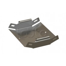 Угол 45° вертикальный внутренний Hyperline RST-VIA45-100-50-0,8-SZ