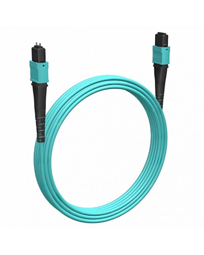 Кабельная сборка MPO(F) -MPO(M)-12 волокон 50/125 OM3, 5 m Cabeus (FOP-50-OM3-12-MPO(F)-12-MPO(M)-B-5m) в Северске Кабельные сборки (оптические) Pintop.ru