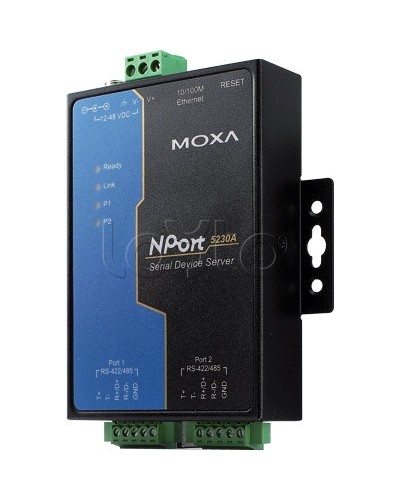 Сервер 2-портовый RS-422/485 в Ethernet Moxa NPort 5230A в Северске Дополнительное оборудование для ОПС Pintop.ru