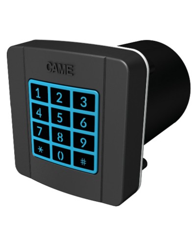 Клавиатура кодонаборная накладная, 12 кнопок, синяя подсветка Came 806SL-0150 в Северске Запчасти для шлагбаумов и автоматики Pintop.ru