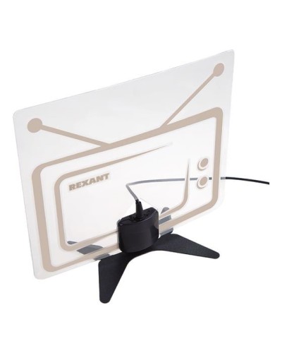 Антенна комнатная «Активная» для цифрового телевидения DVB-T2, Ag-717 REXANT 34-0717 в Северске Системы видеонаблюдения Pintop.ru