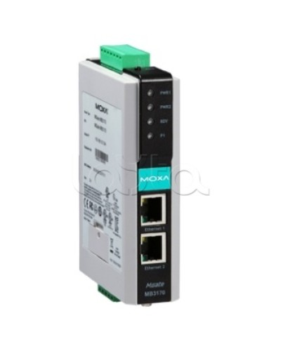Преобразователь 1-портовый Modbus-RTU/ASCII (RS-232/422/485) в Modbus/TCP MGate MB3170I-T в Северске Дополнительное оборудование для ОПС Pintop.ru