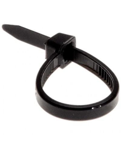 Хомут-стяжка нейлоновый 2.5х100 мм чёрный (100шт/уп) REXANT 07-0101 в Северске Стяжки-хомуты Pintop.ru