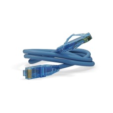 Патч-корд RJ45-RJ45, 4 пары, UTP, кат.6, LSZH (15м) Hyperline PC-LPM-UTP-RJ45-RJ45-C6-15M-LSZH-BL