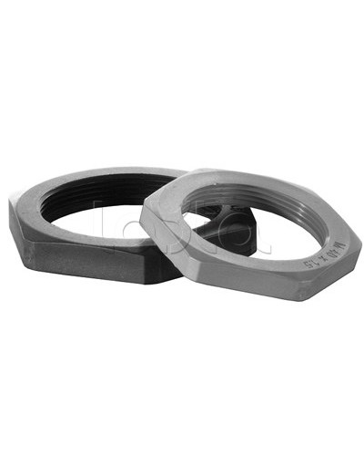 Гайка М63х1,5, полиамид, цвет черный DKC PAGM63N в Северске Крепеж Pintop.ru