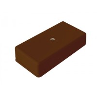 Ультракомпактная соединительная коробка КС-701 ЭСТЕТ (коричневый) Магнито-Контакт