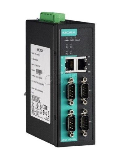 Сервер 4-портовый RS-232/422/485 в Ethernet Moxa NPort IA-5450AI-T в Северске Дополнительное оборудование для ОПС Pintop.ru