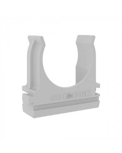 Держатель с защелкой, д.25мм, в упаковках по 5шт. DKC (51025R5) в Северске Держатели, клипсы, скобы Pintop.ru