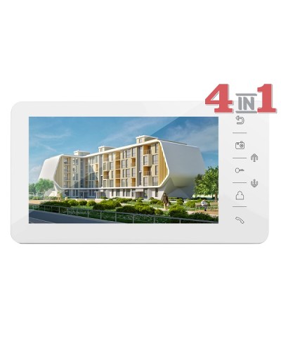 Монитор цветного видеодомофона Tantos Prime HD (White) в Северске Абонентские видеоустройства Pintop.ru