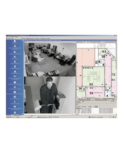 ПО Модуль Центральный пост PERCo-SM13 в Северске Сетевая СКУД Perco Pintop.ru