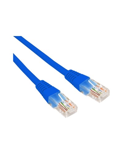 Патч-корд U/UTP, CAT 6, RJ45-RJ45, 26AWG, LSZH, синий, 0,3м REXANT 02-0294-03 в Северске Патчкорды (медные) Pintop.ru