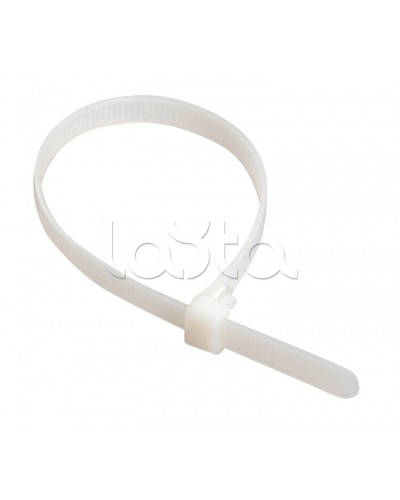 Кабельный хомут пластиковый 350*7,6мм для крепления термокабеля Спектрон-КХ-350 в Северске Стяжки-хомуты Pintop.ru