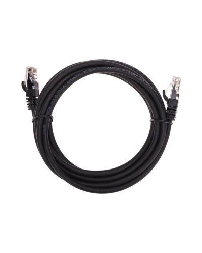 Патч-корд U/UTP, CAT 6, RJ45-RJ45, 26AWG, LSZH, черный, 3м REXANT 02-0292-3 в Северске Патчкорды (медные) Pintop.ru