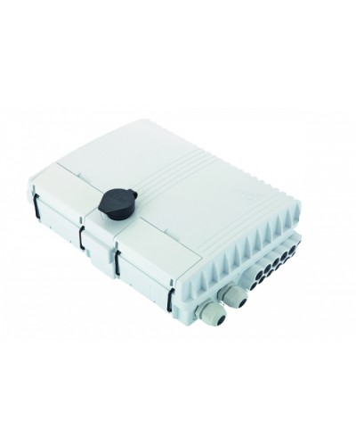 Бокс оптический настенный FTTx, IP65, 16 адаптеров, белый Eurolan (48P-00-16-65WT) в Северске Проходные адаптеры и розетки оптические Pintop.ru