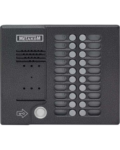 Блок вызова домофона Метаком MK20.2-TM4EVN в Северске Вызывные видеопанели малоабонентные Pintop.ru