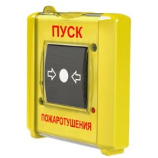 Устройство дистанционного пуска Юнитест УДП-И исп.2 (УДП 513-15 исп.2) надпись (Пуск пожаротушения)