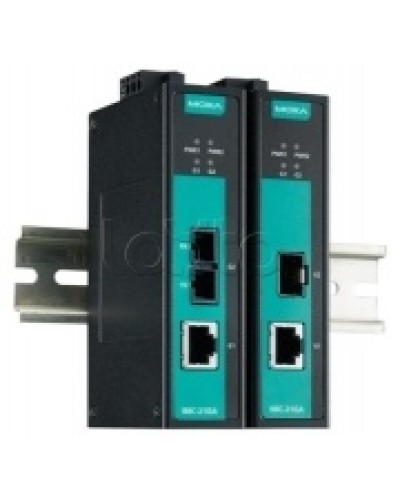 Медиаконвертер Gigabit Ethernet 10/100/1000BaseTX в 100/1000Base (SC) Moxa IMC-21GA-LX-SC в Северске Медиаконвертеры Pintop.ru