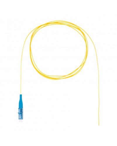 Шнур оптический монтажный (пигтейл), LC, OS2, нг(А)-HF, желтый, 1,5 м Datarex DR-224402 в Северске Пигтейлы Pintop.ru