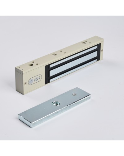 R-Lock RL-EM280-L0G - Электромагнитный замкок, 280кг, DC12/24B, цвет серый, RAL7032 (галечный серый) в Северске Электромагнитные замки Pintop.ru